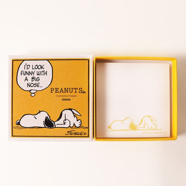 PeanutsCafe ART BOX便條紙盒組 