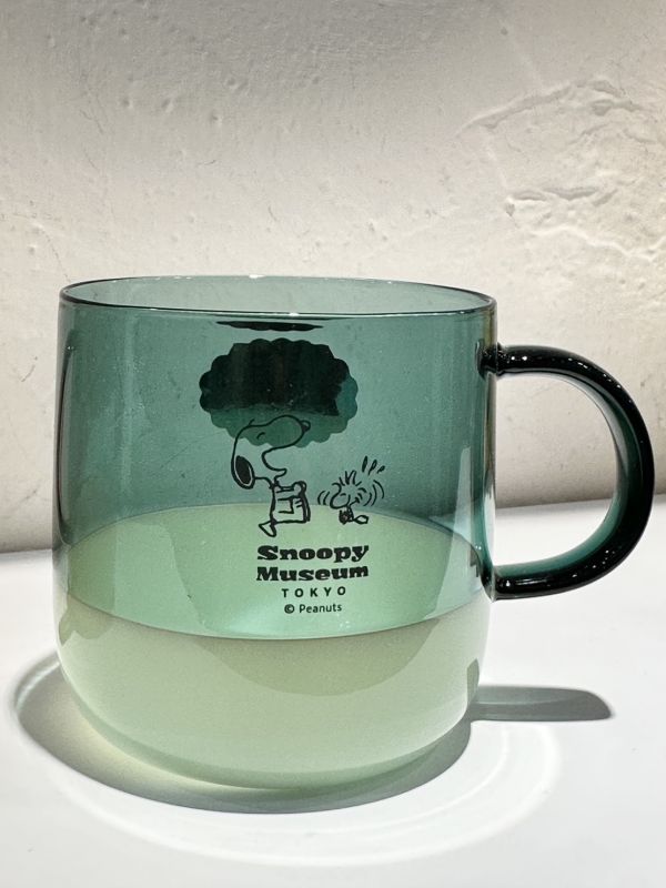 SNOOPY MUSEUM TOKYO X Amabro 耐熱玻璃杯 