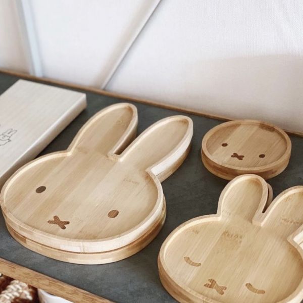 Miffy Kitchen 米菲頭形木質托盤 (收納盤) 
