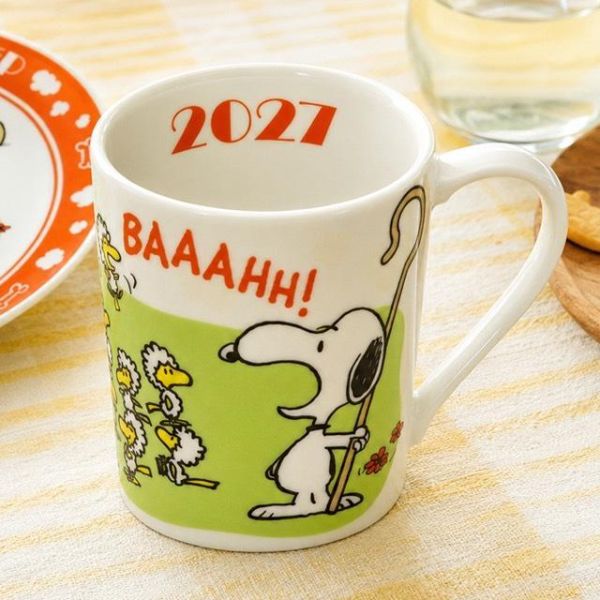 SNOOPY｜2027 羊年紀念馬克杯 