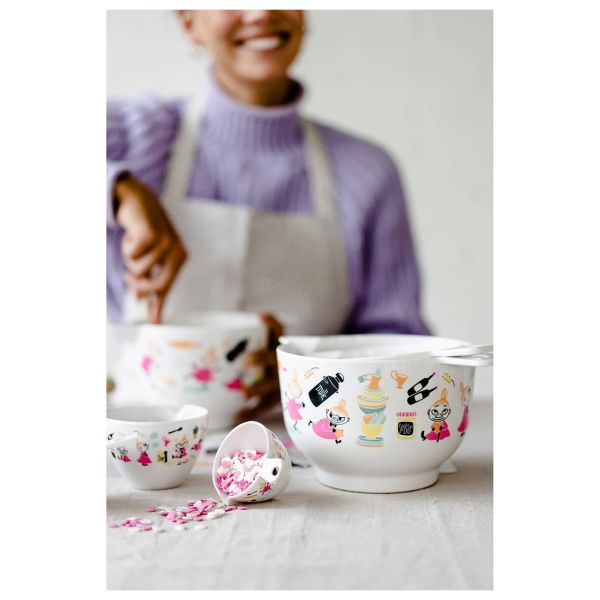 Martinex x Moomin 彩繪小布點尖嘴容器(兩尺寸) 