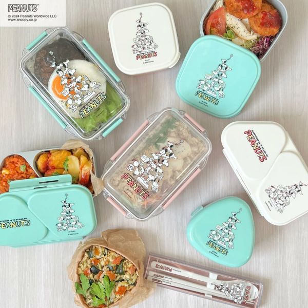 Peanuts 75週年 史努比抗菌保鮮盒兩件組 