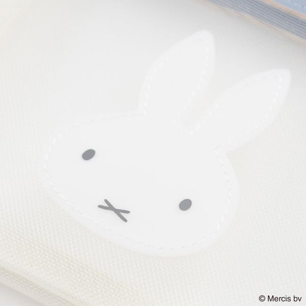 fab 米菲/boris漆皮網狀扁平收納包 