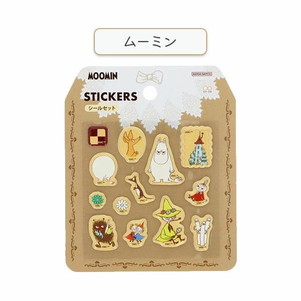 Moomin餅乾造型貼紙 