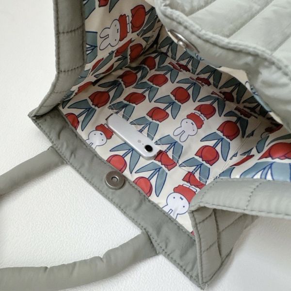 Miffy Flower Series 絎縫手提包 