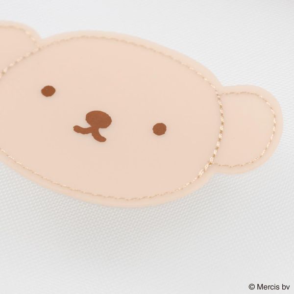 fab 米菲/boris漆皮網狀扁平收納包 