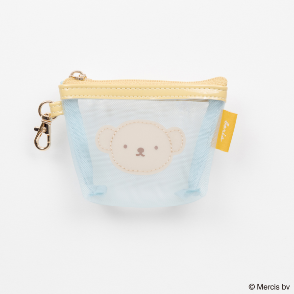 fab. 米菲/boris漆皮網狀可掛式零錢包 