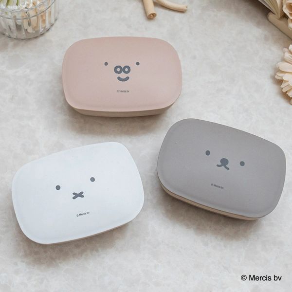 Richell 米菲&Boris大臉造型肥皂置物盒 