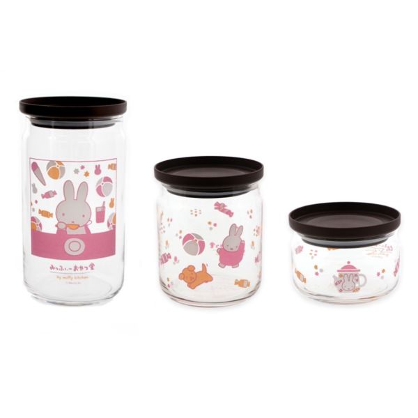 Miffy Kitchen 玻璃儲物罐 