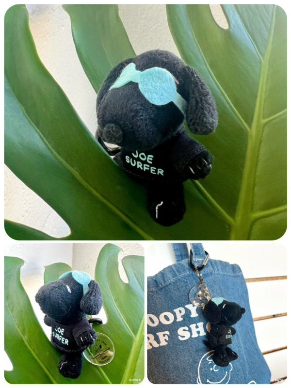 SNOOPY'S SURF SHOP x PEANUTS 衝浪玩偶登山扣 