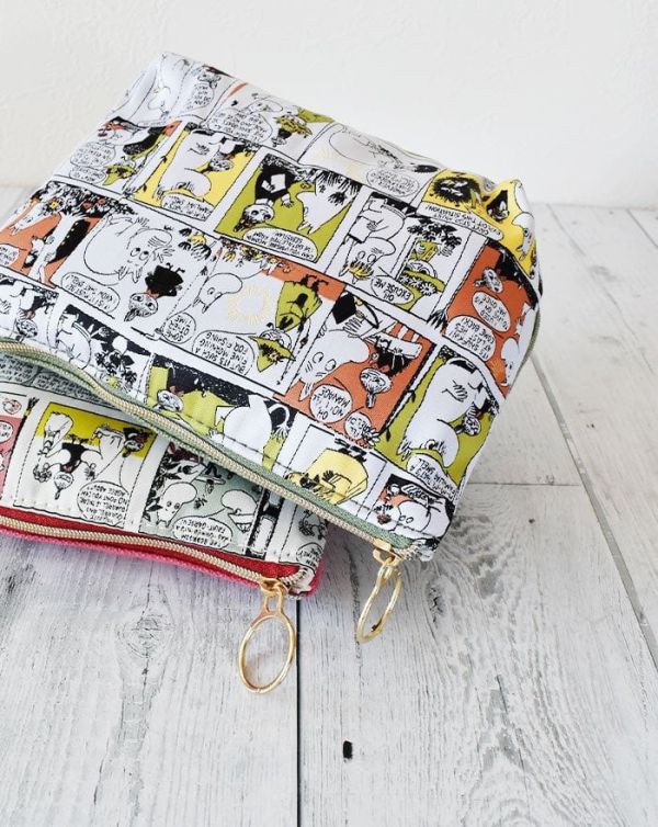 Moomin 漫畫織物收納包 