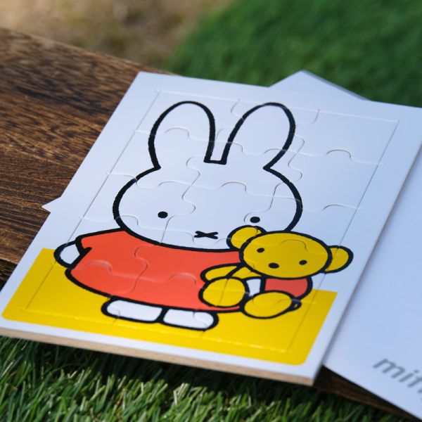 Miffy 木製拼圖卡片(三款) 