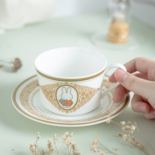 Miffy Noritake 花朵系列茶杯盤組 