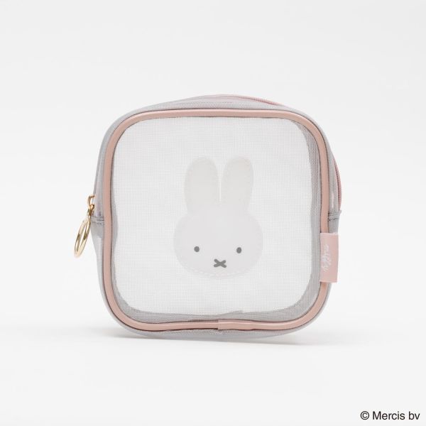 Fab 米菲/Boris漆皮網狀方形收納包 