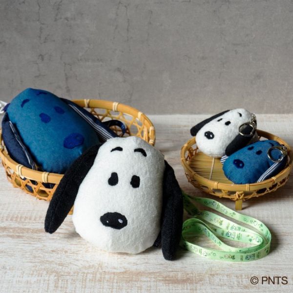 SNOOPY 茶屋限定 丹寧造型小包 