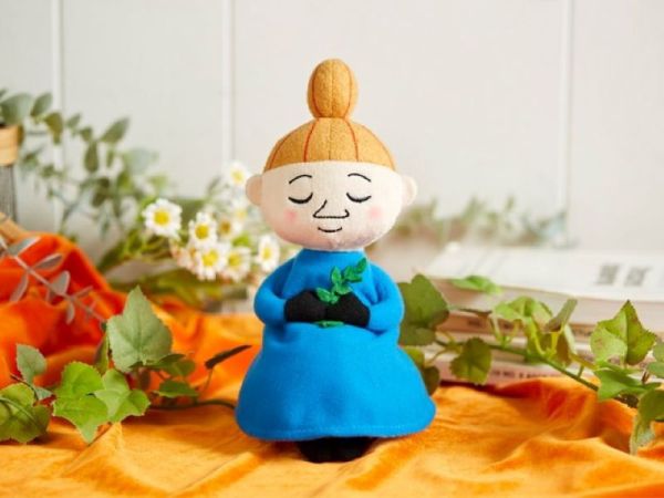 Moomin shop限定 Tove Jansson 小不點坐姿毛絨玩具 