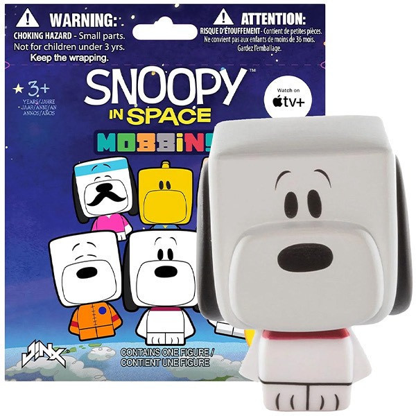 SNOOPY in SPACE MOBBiNS 方頭造型超Q版公仔盲盒 