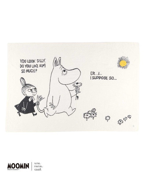 MOOMIN × une nana cool 日本限定 四季薄毯 