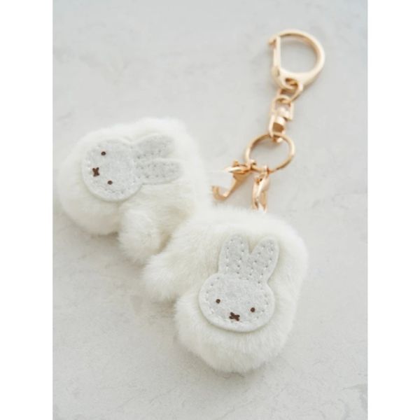 MIFFY & BORIS 暖暖毛絨手套吊飾 
