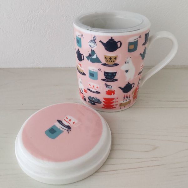 姆明媽媽熱情好客系列 附蓋濾網馬克杯 