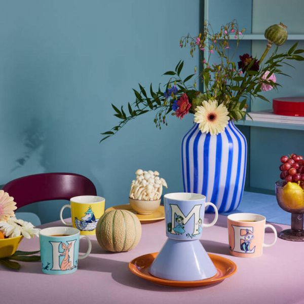 ARABIAxMoomin 嚕嚕米家族字母馬克杯系列 