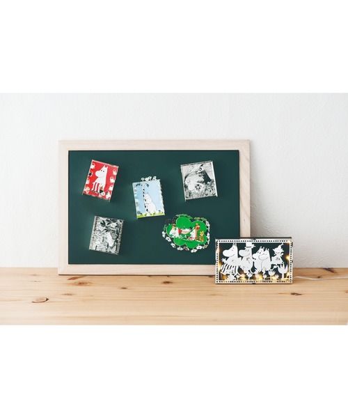 pluto produkter X moomin 姆明爸媽浮雕磁鐵 