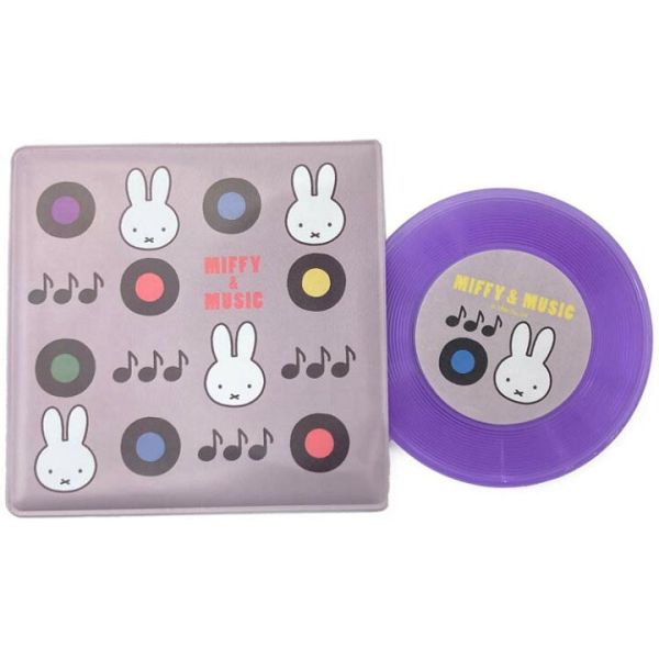 MIFFY＆MUSIC唱片造型隨身鏡 