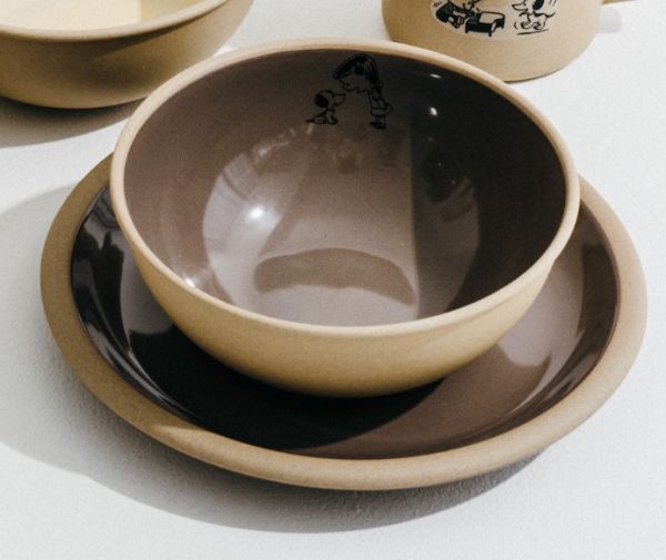 Snoopy Museum限定 多治見燒碗盤 