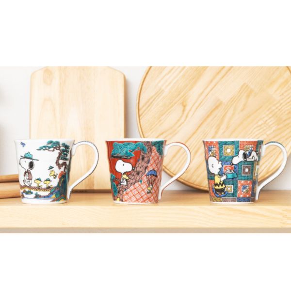 SNOOPY × 九谷燒 聯名馬克杯 