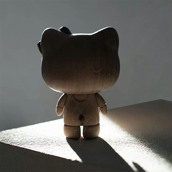 Boyhood Hello Kitty造型橡木擺飾 