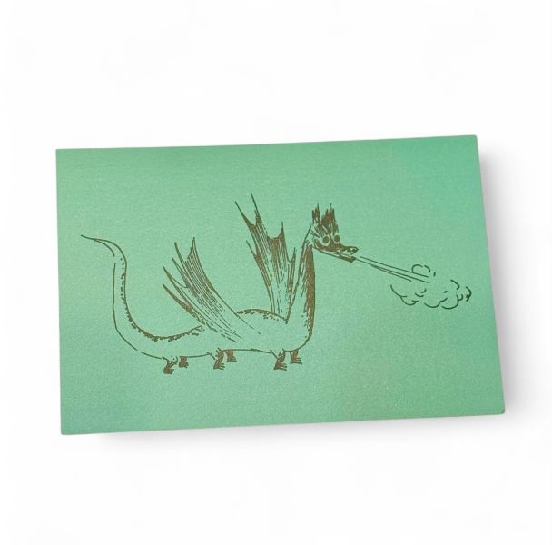 朵貝與姆明展 手繪色彩明信片 