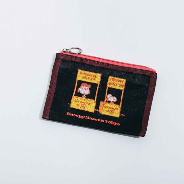 Museum 漫畫刺繡網狀收納包/手提袋 