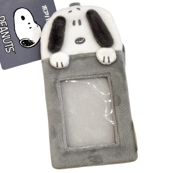 Peanuts 史努比毛絨造型票卡夾 