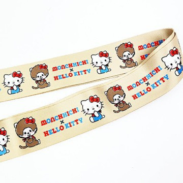 Monchhichi × Hello Kitty 聯名行李束帶 