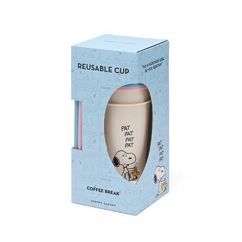 Garden 史努比吸管水杯2入組 