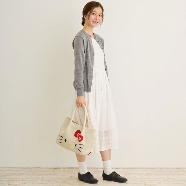 ROOTOTE & Hello Kitty 50周年紀念 針織托特包 