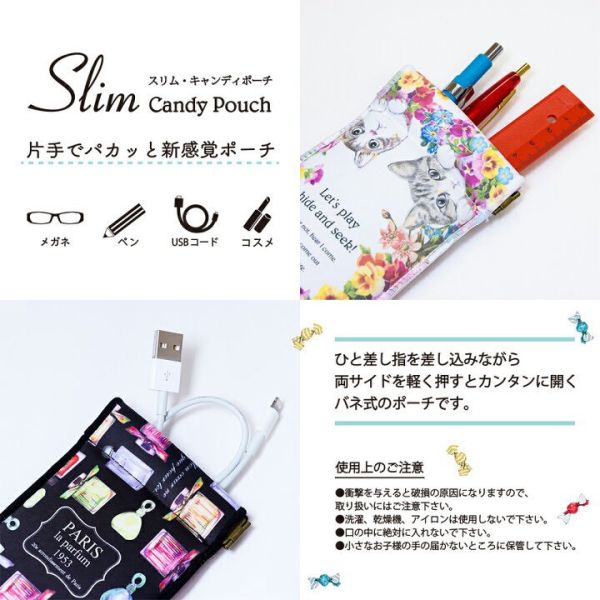 3carat 史努比富士山櫻花長型彈簧收納包 