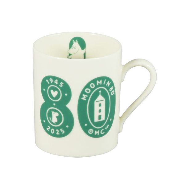 yamaka 嚕嚕米80週年紀念馬克杯(綠) 