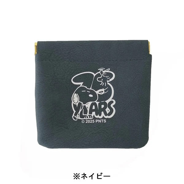 Vanguard 史努比75週年皮革彈簧收納包 