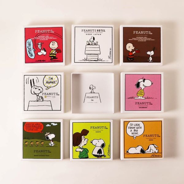 PeanutsCafe ART BOX便條紙盒組 