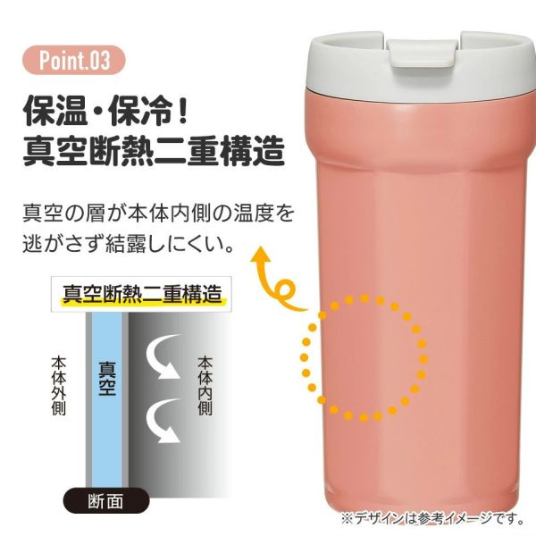 Miffy 真空隔熱八角形不銹鋼保溫保冷瓶 