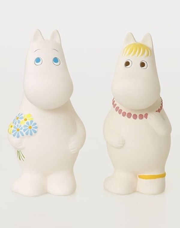 MOOMIN 博多人形公仔 嚕嚕米/可兒 (附木盒) 