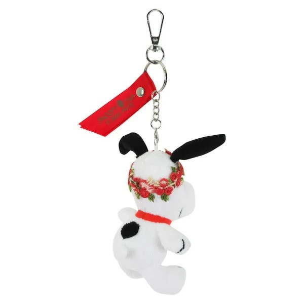 Snoopy 春意盎然花圈玩偶吊飾 