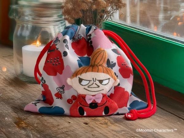 MOOMIN 小不點 立體造型束口袋 