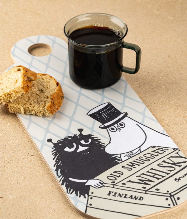 muurla X Moomin 木製長形盛菜盤/砧板 (冒險家) 