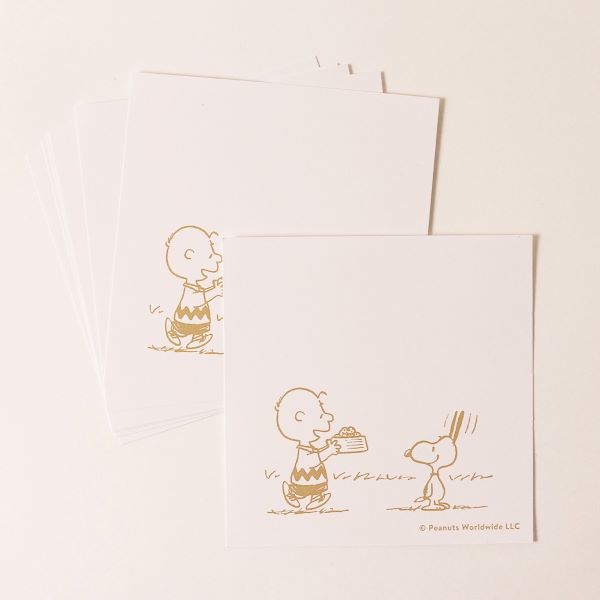 PeanutsCafe ART BOX便條紙盒組 