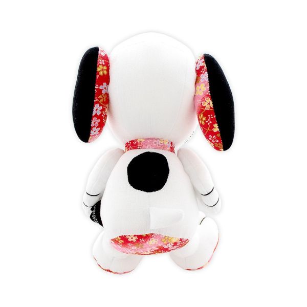 史努比茶屋 京都限定 和風小花布玩偶 