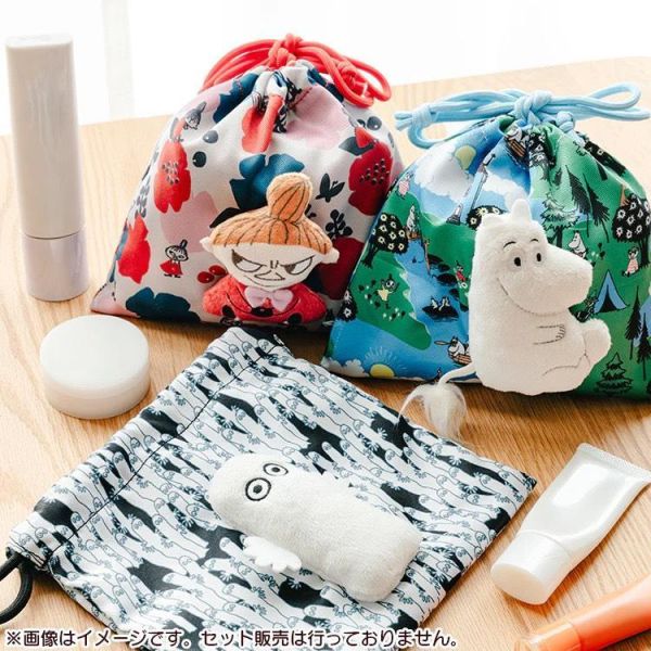 MOOMIN 小不點 立體造型束口袋 