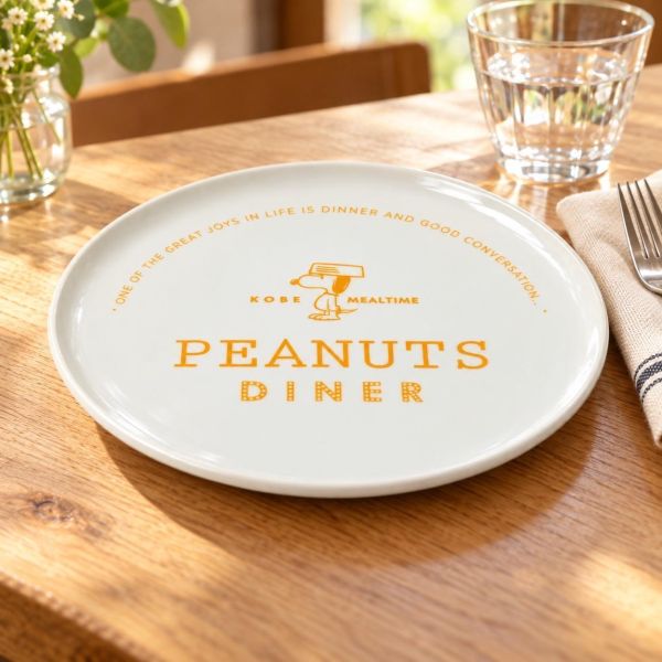 PEANUTS DINER Kobe 神戶限定披薩盤 