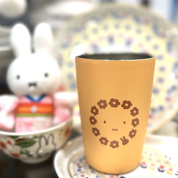 Flower Miffy 真空斷熱不銹鋼杯 